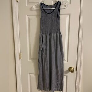 Stripped Maternity Dress